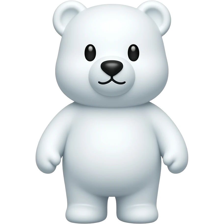 marshmallow bear emoji