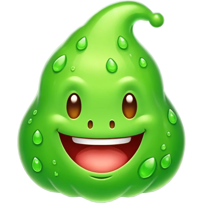 Minecraft Kingslime happy  emoji