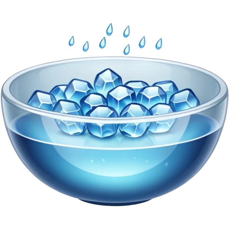 a bowl of crystal emoji