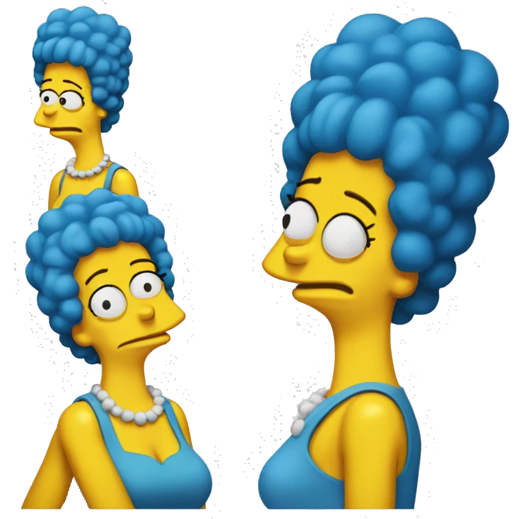 Marge Simpson emoji