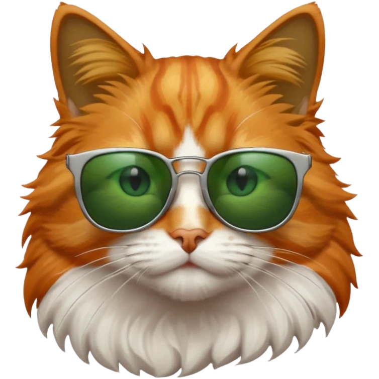 Cat wearing sunglasses emoji