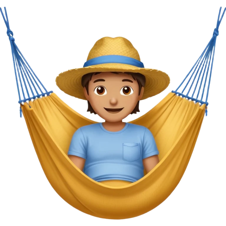 Person in hammock emoji