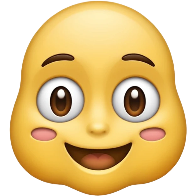 грустный эмодзи бежевый emoji
