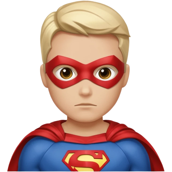 Queen side eye wearing a super hero costume emoji