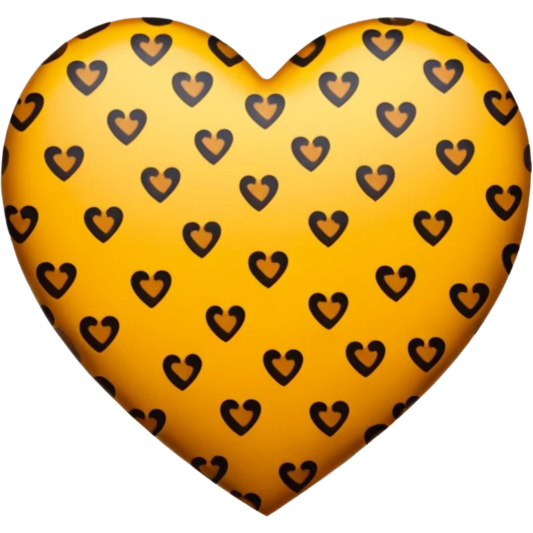 cuore leopardato  emoji