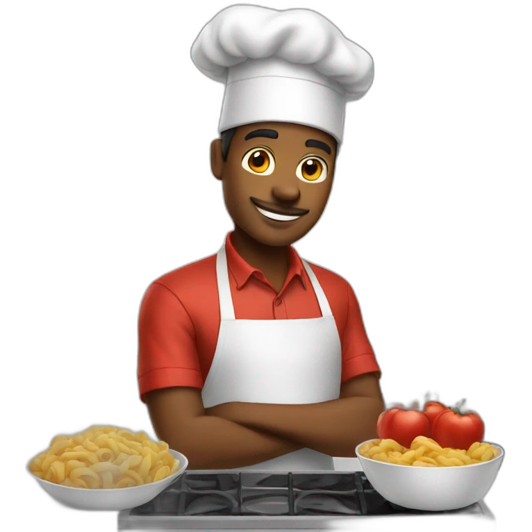 main cook red emoji