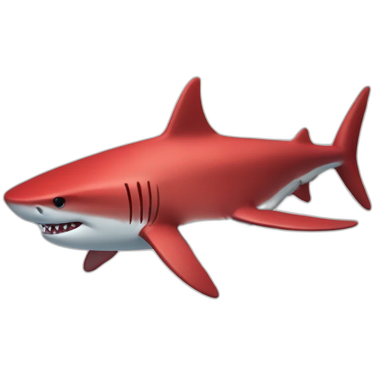 red_shark emoji