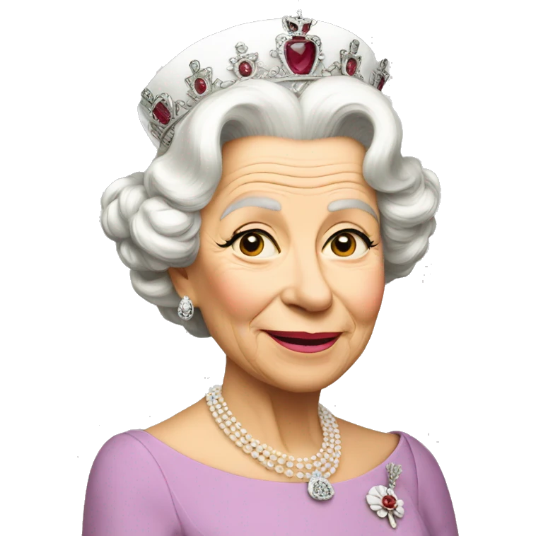 The Queen of England  emoji