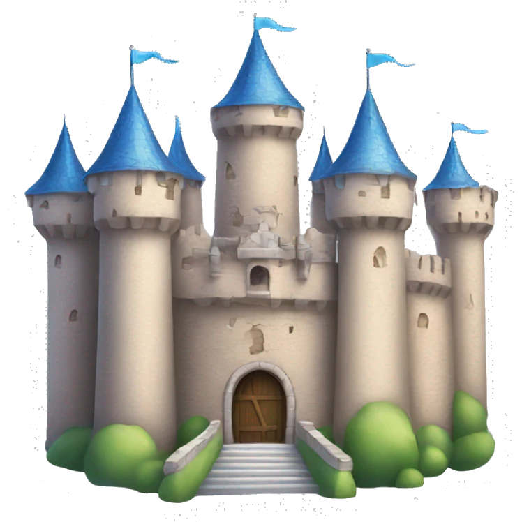 Princess castle emoji