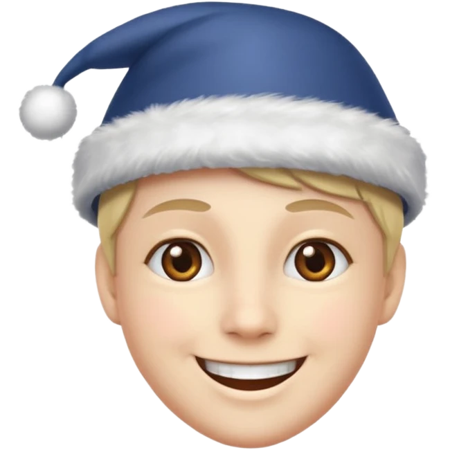 New Year's hat emoji