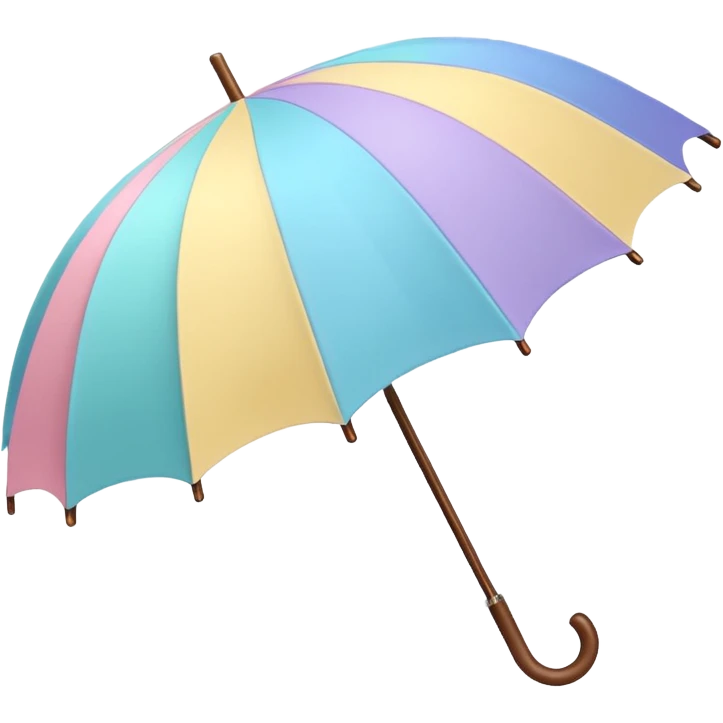 Pastel Umbrella emoji