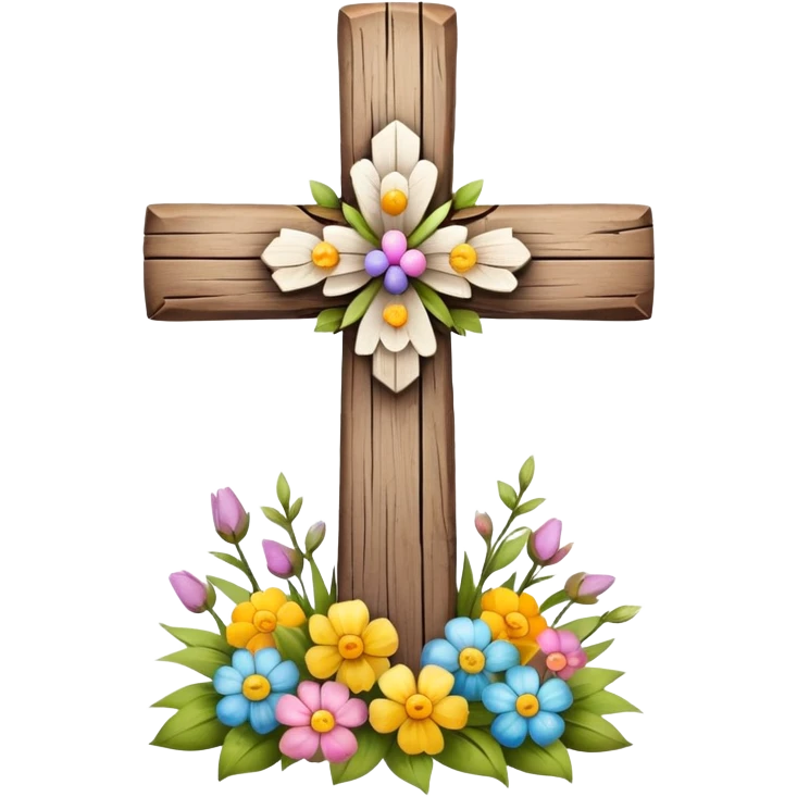 Easter cross emoji
