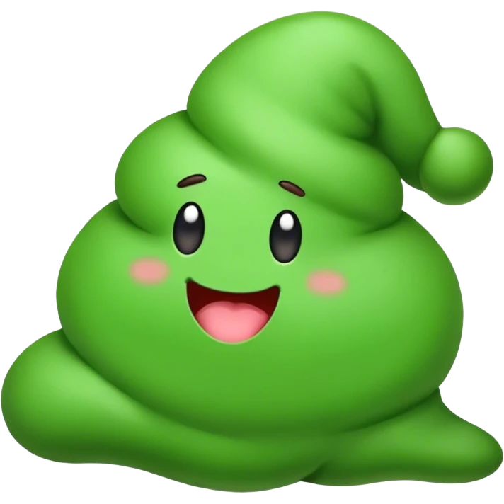 Green poop emoji