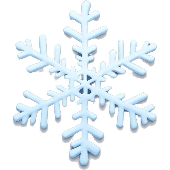 Snowflakes emoji