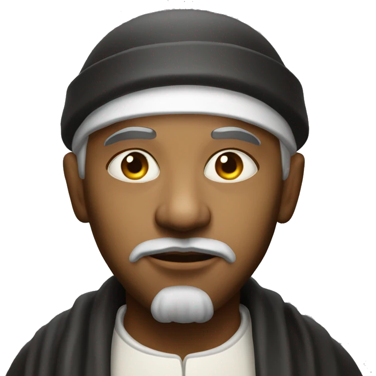 religious pilgrim light photorealistic serious emoji