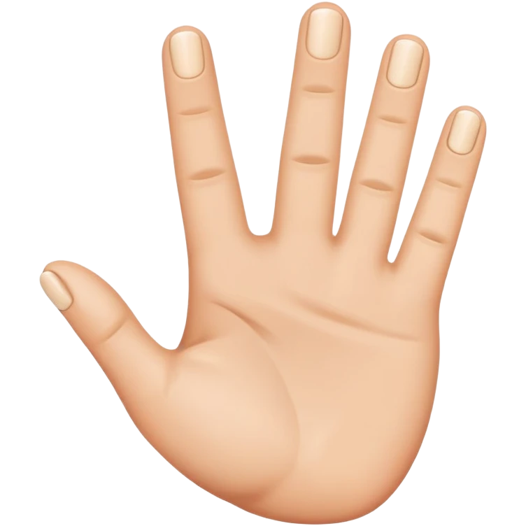Click with fingers emoji
