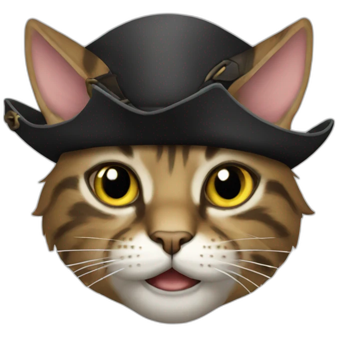 pirate cat emoji