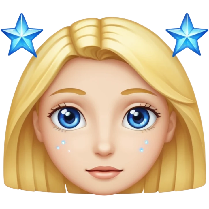 Eyes sparkling with stars emoji
