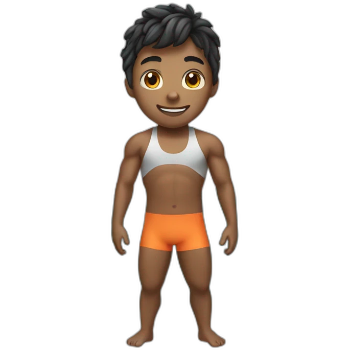 Boy swimmer emoji