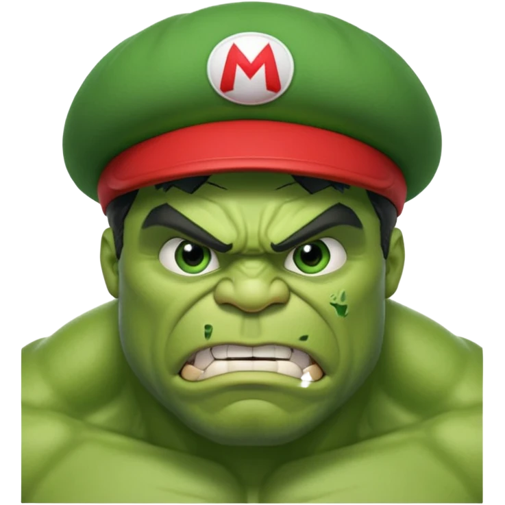hulk de mario bros emoji