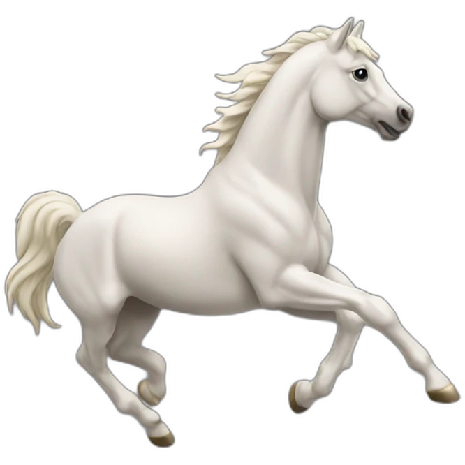 Cheval qui saute emoji