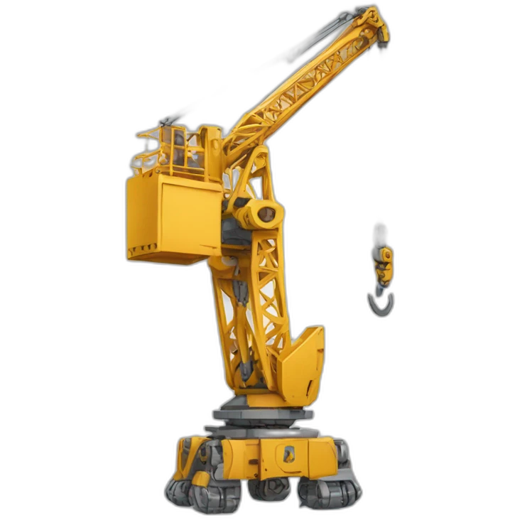 robot crane building wall emoji