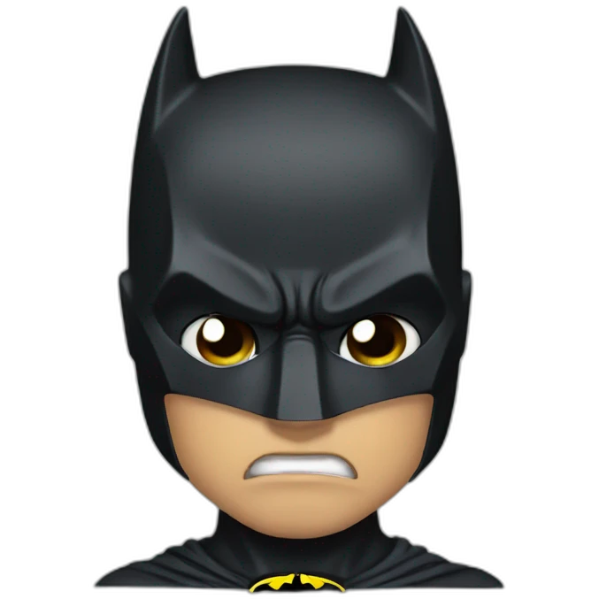 Crying Batman emoji
