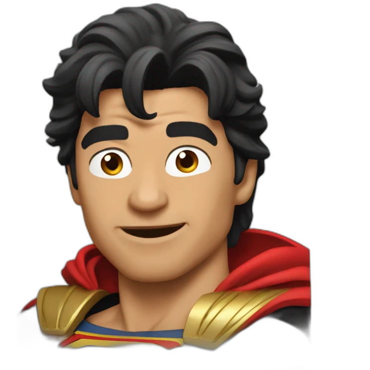 Sharukhkhan super man emoji