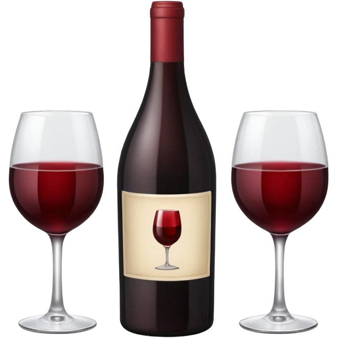 wine bottle emoji