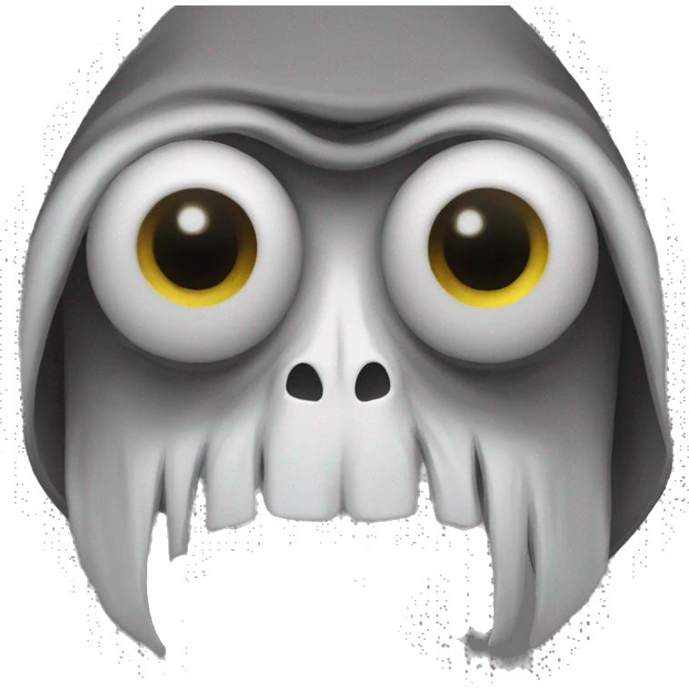 a grim reaper eyes spira emoji