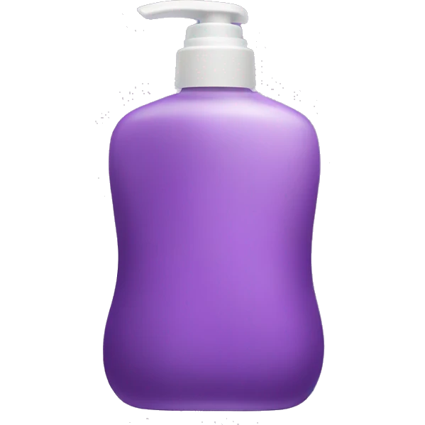 Purple lotion emoji