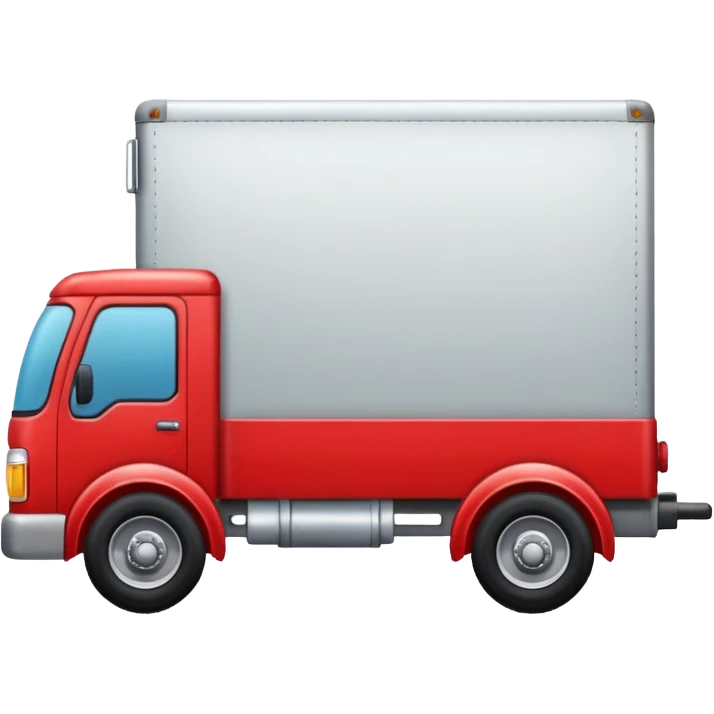 Moving truck or dolly
 emoji