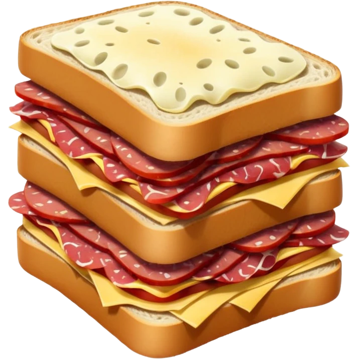 Salami sandwich simple emoji