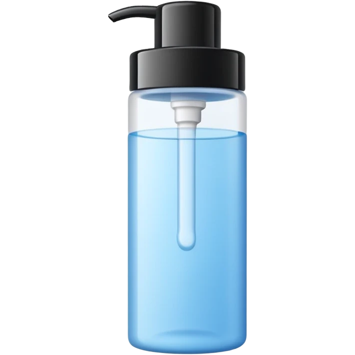 Make up remover bottle  emoji