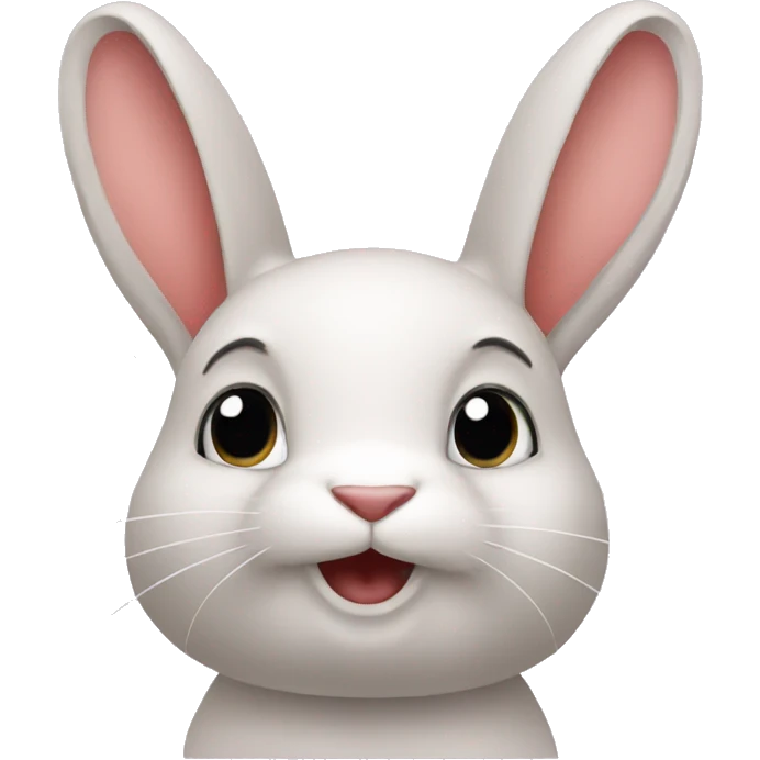 Rabbit agreeing emoji