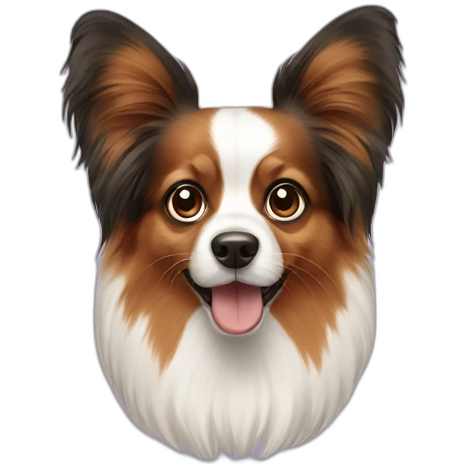 papillon dog emoji