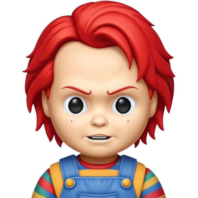 Un emojin de chuky emoji