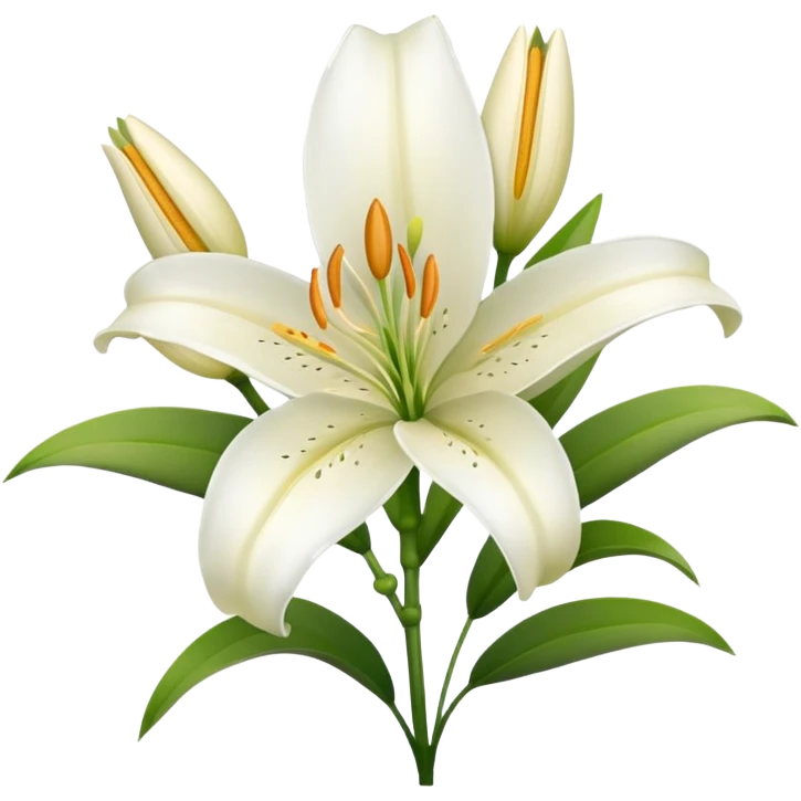Lilies  emoji