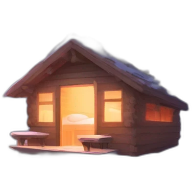 thermal spring with sauna emoji