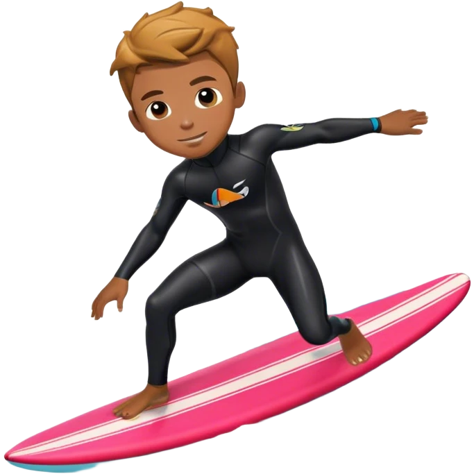 Ronald Acuna Jr. surfing emoji