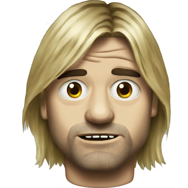 Kurt cobain scary  emoji