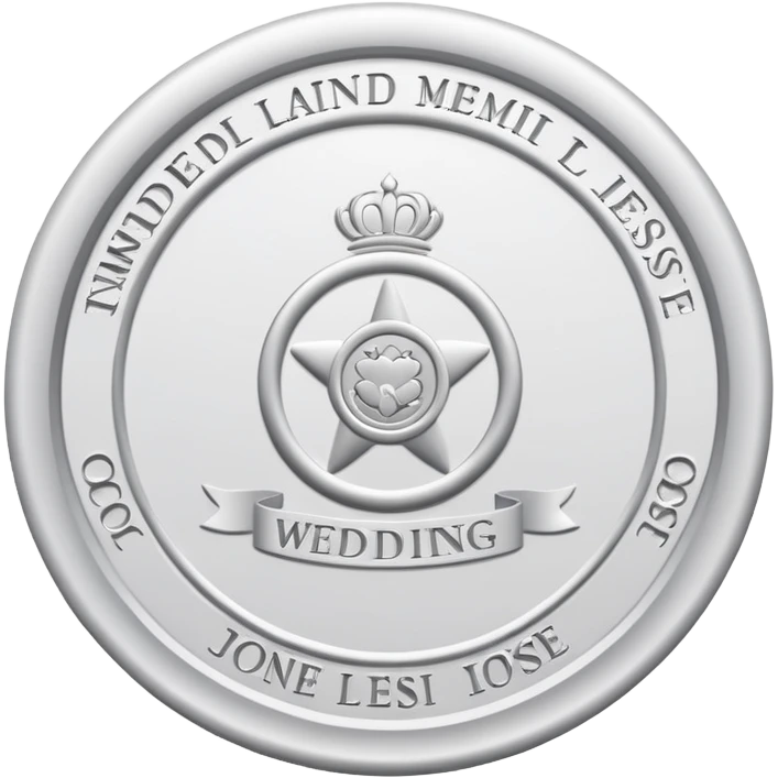 the wedding license emoji
