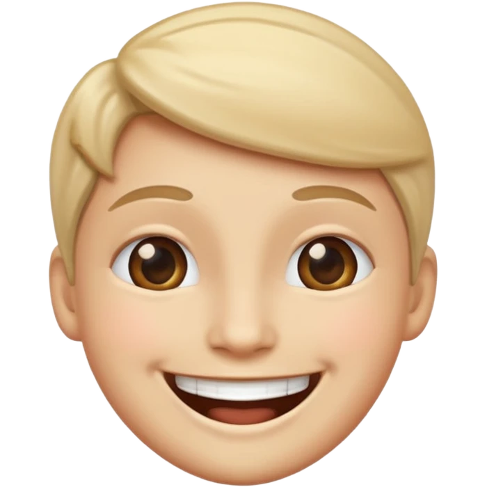 Add 🥹 + 😍 to make a cute emoji screaming love, simple but beautiful emoji