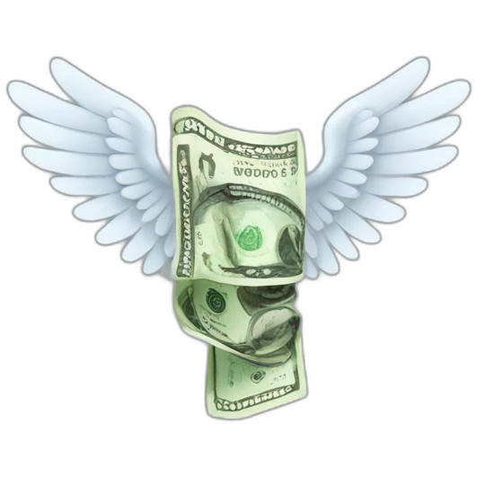 money with wings emoji