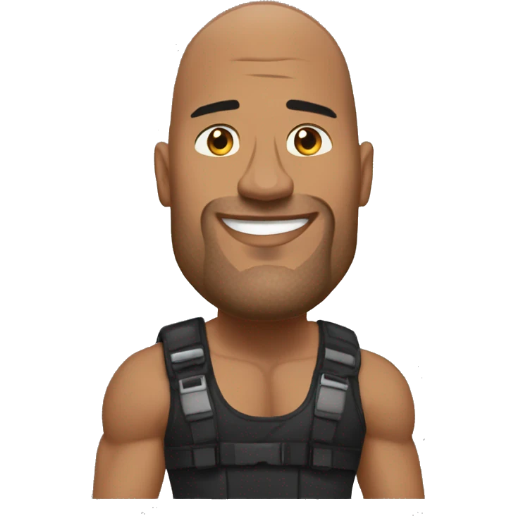 The Rock jhonson emoji