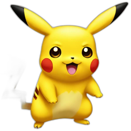 Pikachu racaille emoji
