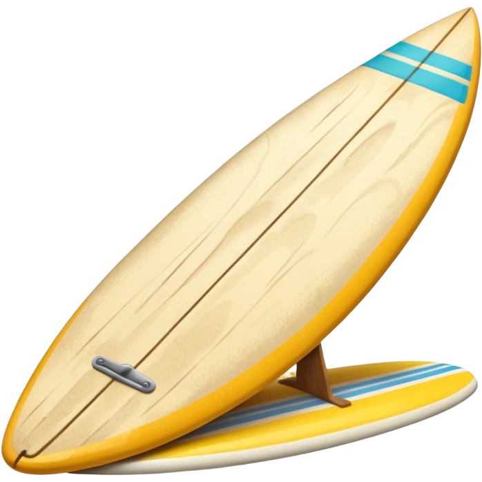 Surfboard Stuck with sand emoji
