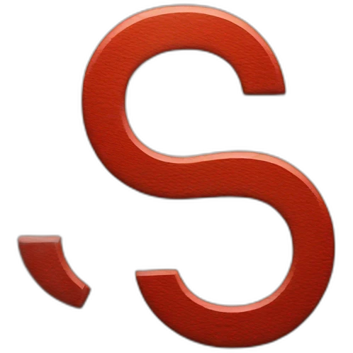 letter s in red square emoji