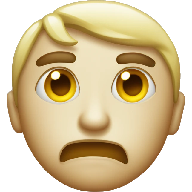 Yellow emoji with judgmental stare emoji