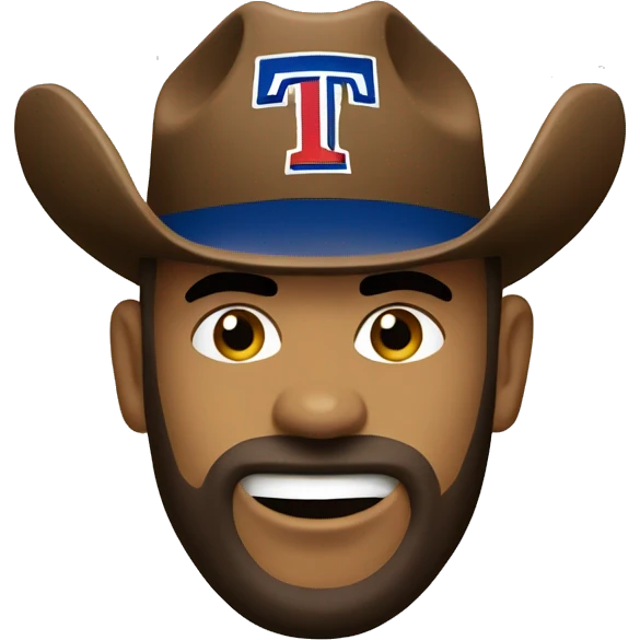 Texas Rangers logo emoji
